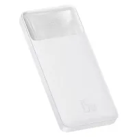 Baseus Bipow Digital Display 15W 10000mAh Power Bank White